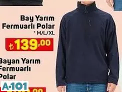 ERKEK FERMUARLI POLAR